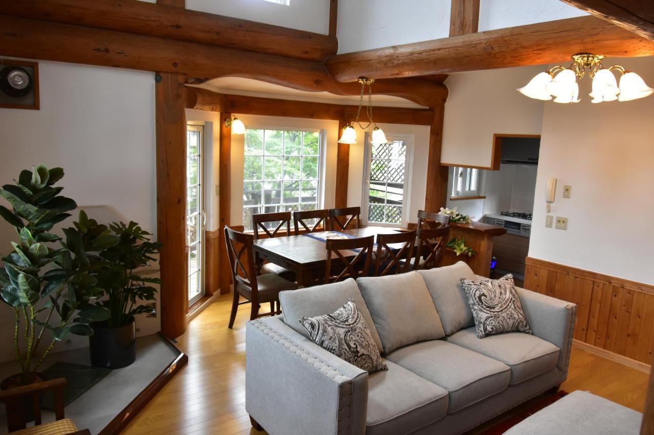 Sapporo Luxury Log House 5Brm Max 18Ppl 4 Free Parking Vila Exterior foto