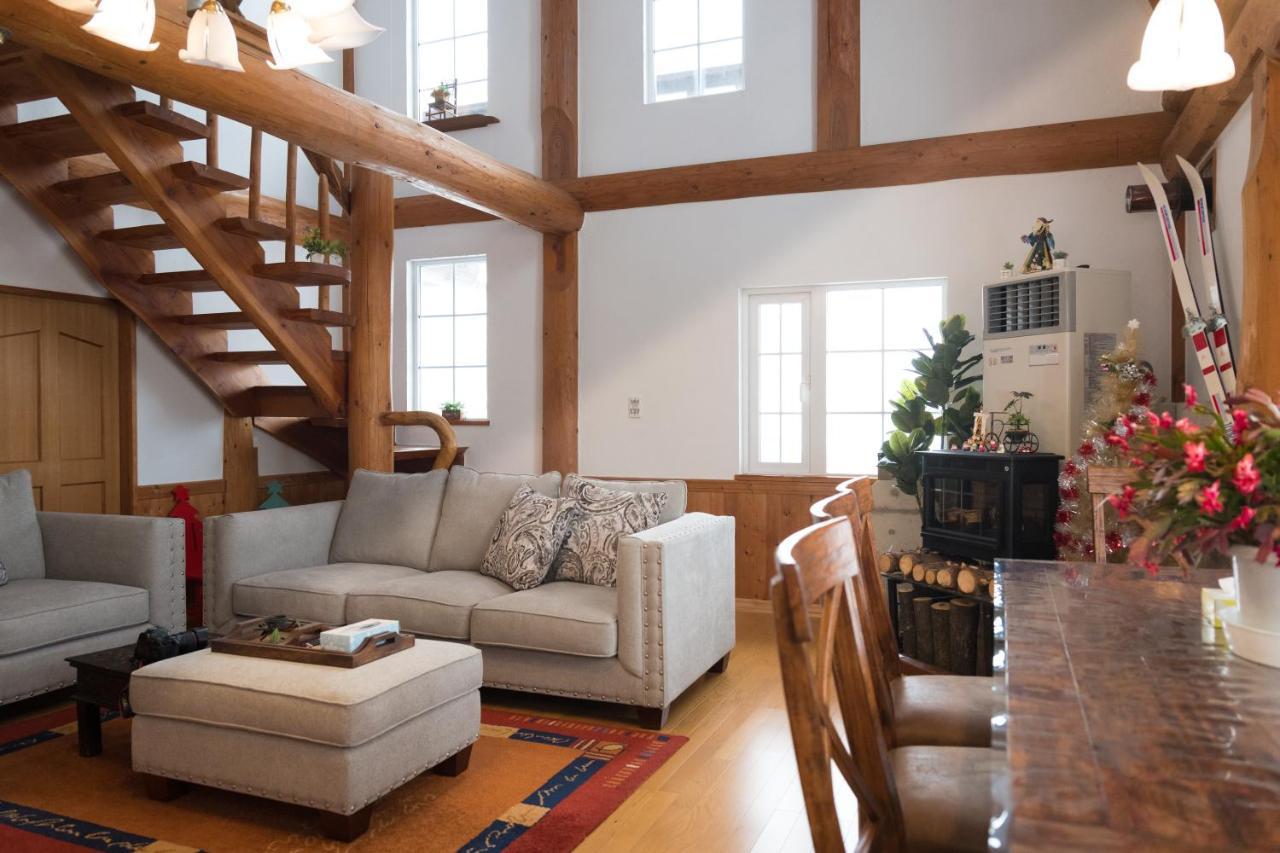 Sapporo Luxury Log House 5Brm Max 18Ppl 4 Free Parking Vila Exterior foto