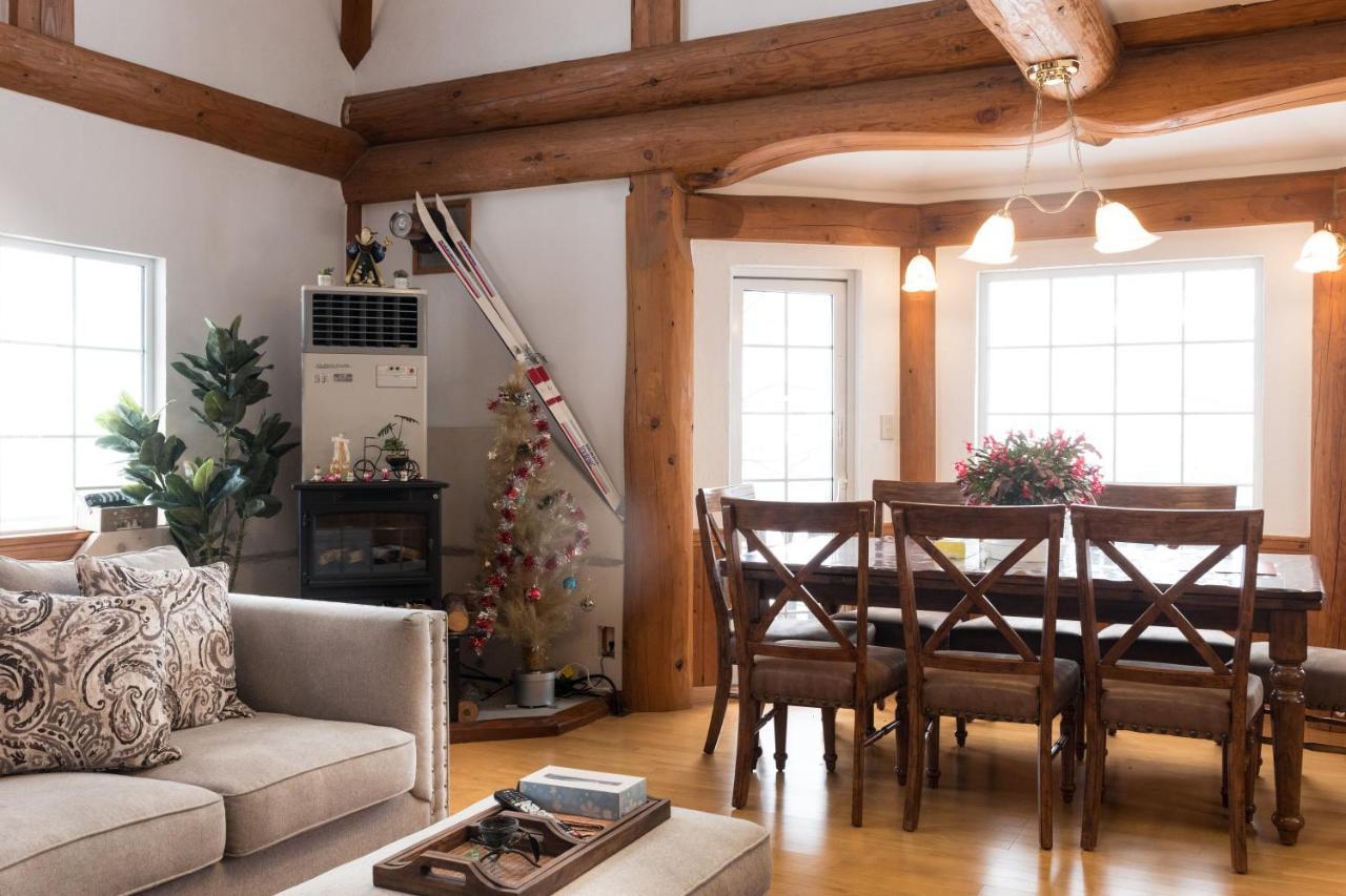 Sapporo Luxury Log House 5Brm Max 18Ppl 4 Free Parking Vila Exterior foto